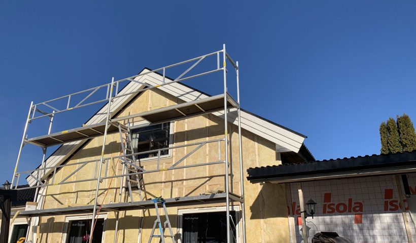 Rehabilitering, oppussing og takarbeid